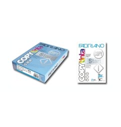 1 - FABRIANO  100 fogli Carta fotocopie Copytinta A4 200gr banana 64421297