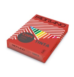 1 - FABRIANO  250 fogli Carta fotocopie Copytinta A3 80 gr rosso 60529742