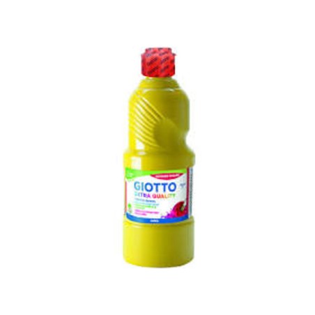 1 - FILA Tempera Pronta GIOTTO Flacone da 500 mL Giallo Scuro 5328