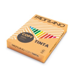 1 - FABRIANO 100 fogli Carta fotocopie Copytinta A4 200gr albicocca 64721297