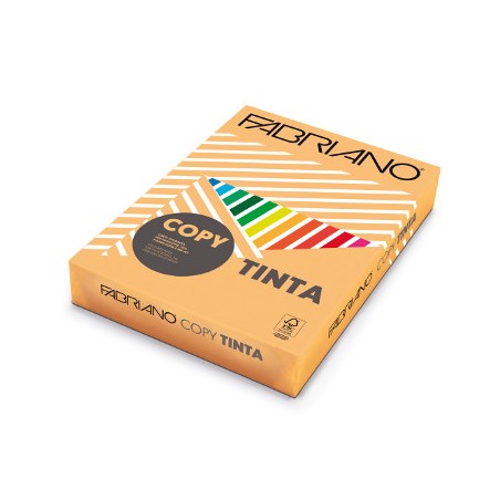 1 - FABRIANO 100 fogli Carta fotocopie Copytinta A4 200gr albicocca 64721297