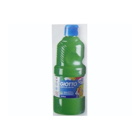 1 - FILA Colori a Tempera GIOTTO Acrilici 500 mL Verde 5337