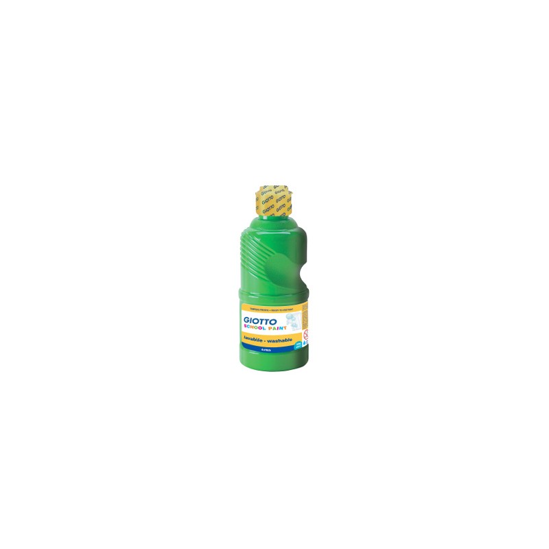 FILA Tempera SCHOOL PAINT Pronta GIOTTO Flacone da 250 mL Verde 5308 FILA Tempera SCHOOL PAINT Pronta GIOTTO Flacone da 250 mL Verde 5308