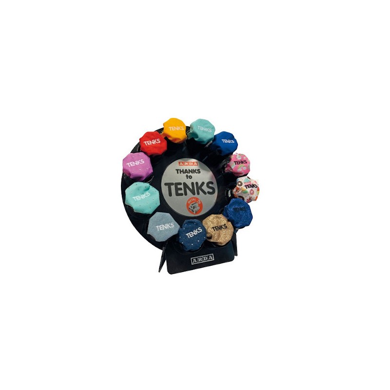 Arda espositore da banco temperamatite Tenks 36 pezzi TEKESP2 Arda espositore da banco temperamatite Tenks 36 pezzi TEKESP2