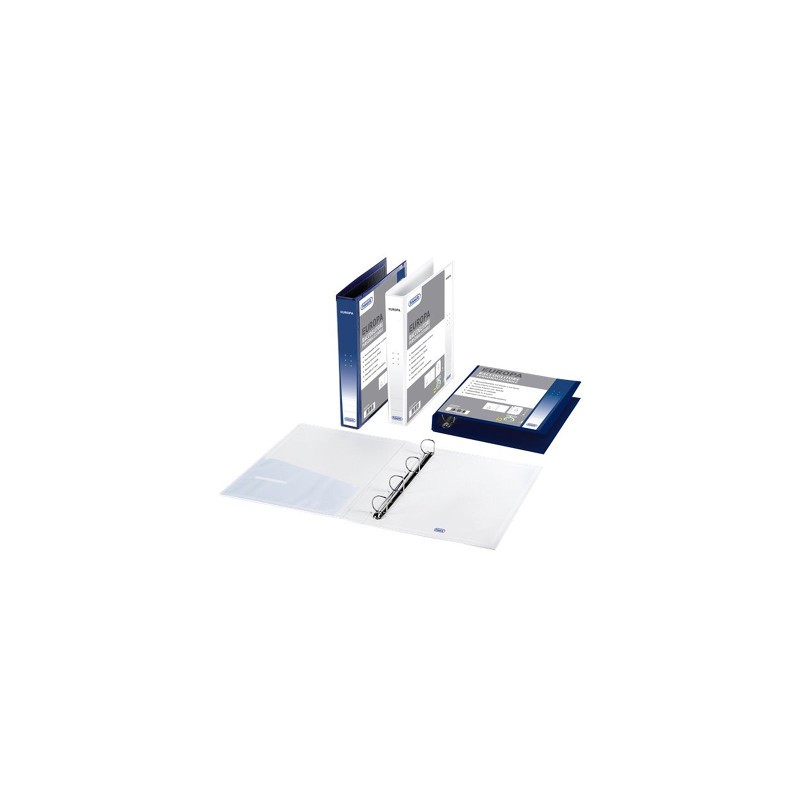 Raccoglitore Personalizzabile Europa Favorit A4 4 Anelli D 50 Mm Bianco 460469