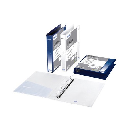 Raccoglitore Personalizzabile Europa Favorit A4 4 Anelli D 50 Mm Bianco 460469
