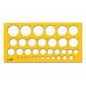 Arda maschera per cerchi mm 1 a 35 in plastica flessibile 7125 Arda maschera per cerchi mm 1 a 35 in plastica flessibile 7125