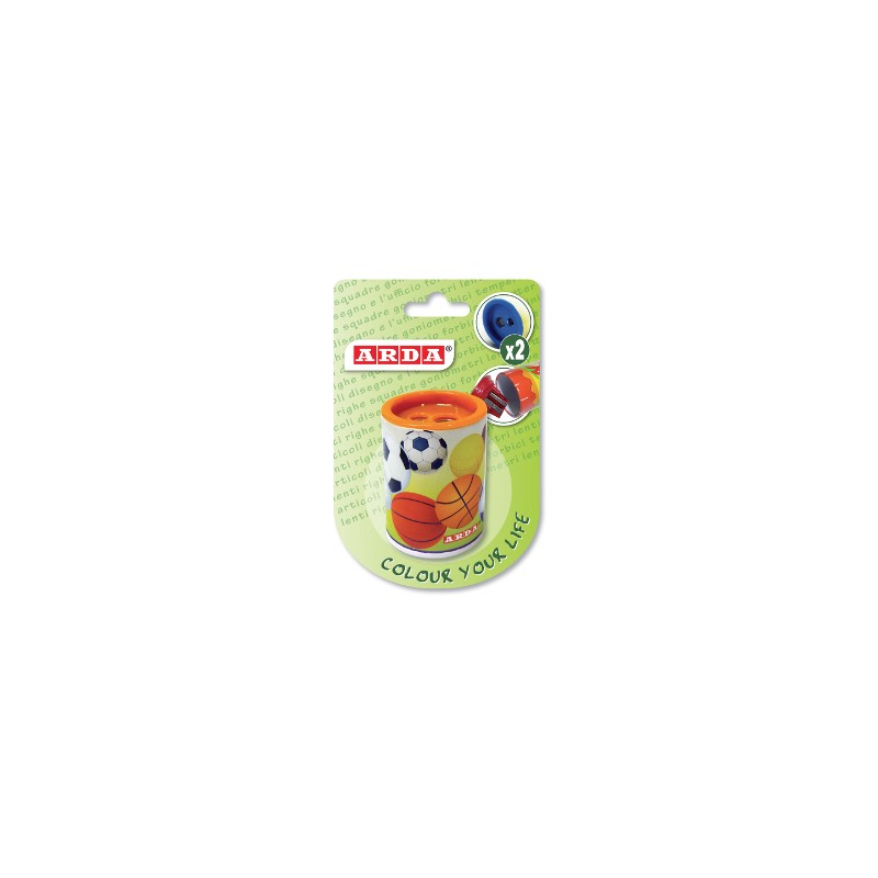 Arda temperamatite Lattina 2 fori fantasia 825