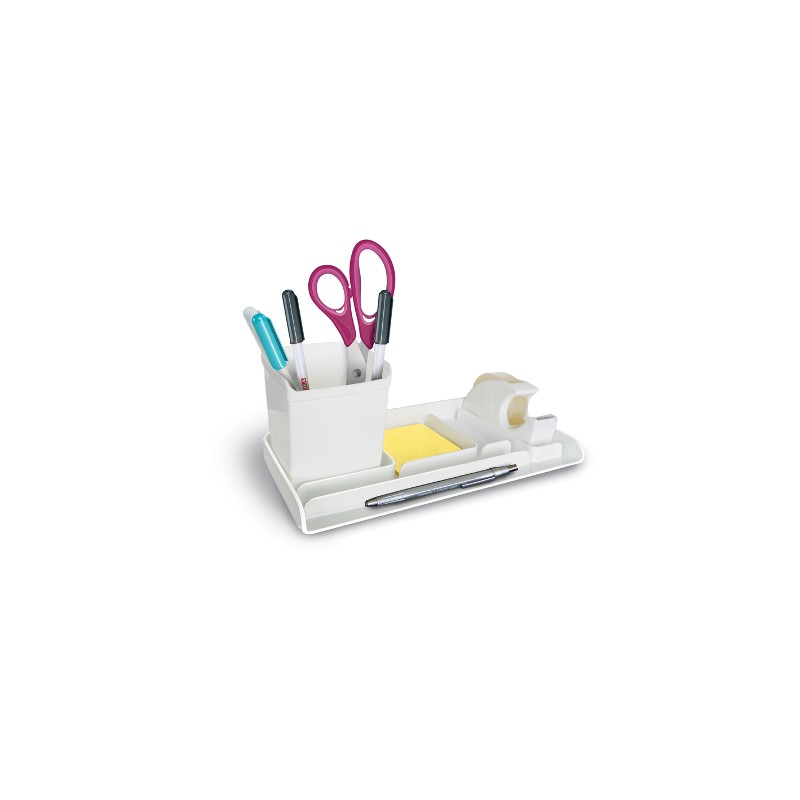 Arda Set cancelleria Mydesk vuoto colore bianco Arda Set cancelleria Mydesk vuoto colore bianco