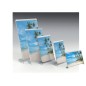Arda portafoto e portadepliant da tavolo 18 x 13 cm orizzontale trasparente 80O1813CR