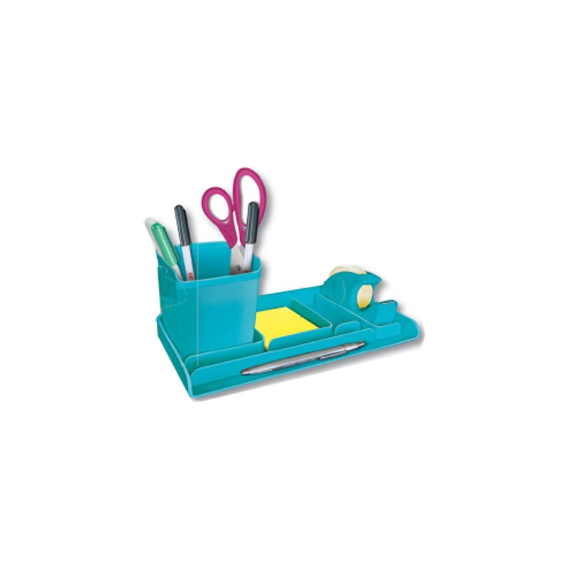 Arda set scrivania Mydesk 3 pezzi turchese 820TU