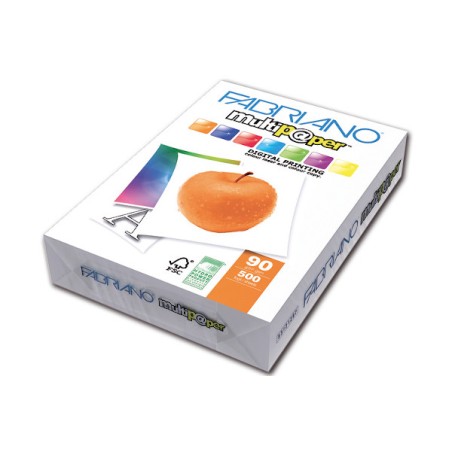 1 - FABRIANO MULTIPAPER A3 90gr Risma di 500 fogli PPL 53129742