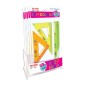 Arda mini set disegno Keep Colour riga 16 cm e coppia squadre KC7063DSS Arda mini set disegno Keep Colour riga 16 cm e coppia squadre KC7063DSS