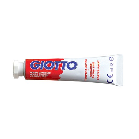 1 - FILA Colore a Tempera GIOTTO Tubetto 12 mL Carminio 09 3520
