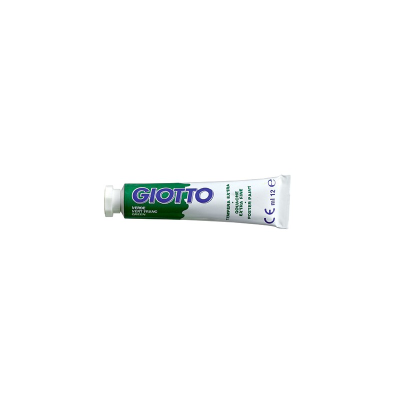 FILA Colore a Tempera GIOTTO Tubetto 12 mL Verde Brillante 12 3520 FILA Colore a Tempera GIOTTO Tubetto 12 mL Verde Brillante 12 3520