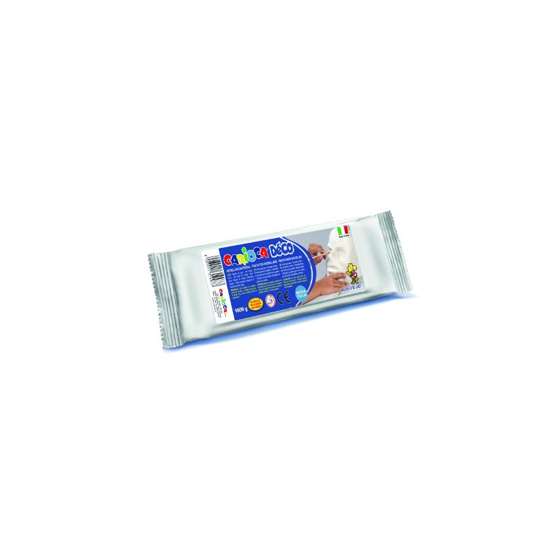Carioca Déco pasta per modellare bianca 1 kg 30997/31