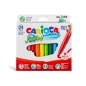 Carioca Jumbo pennarelli punta maxi superlavabili 24 pezzi colori assortiti 40570 Carioca Jumbo pennarelli punta maxi superlavabili 24 pezzi colori assortiti 40570