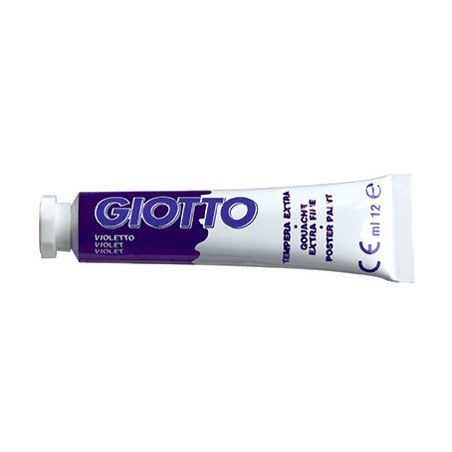 1 - FILA Colore a Tempera GIOTTO Tubetto 12 mL Violetto 19 3520