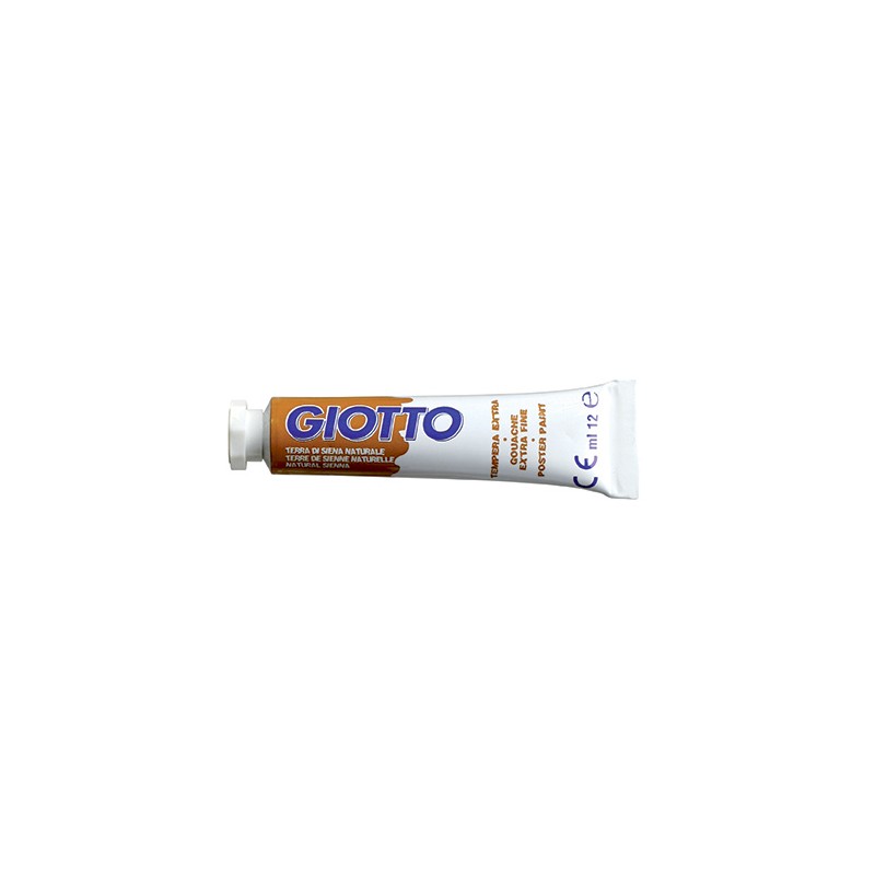 FILA Colore a Tempera GIOTTO Tubetto 12 mL Terra di Siena Naturale 20 3520 FILA Colore a Tempera GIOTTO Tubetto 12 mL Terra di Siena Naturale 20 3520