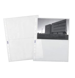 1 - BUSTA MULTIFOTO 20x1 -2 tasche -bl.10pz  FAVORIT TOP LISCIA 100460151