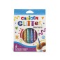 Carioca Glitter pennarelli glitterati punta 1 mm 6 pezzi colori assortiti 42190 Carioca Glitter pennarelli glitterati punta 1 mm 6 pezzi colori assortiti 42190
