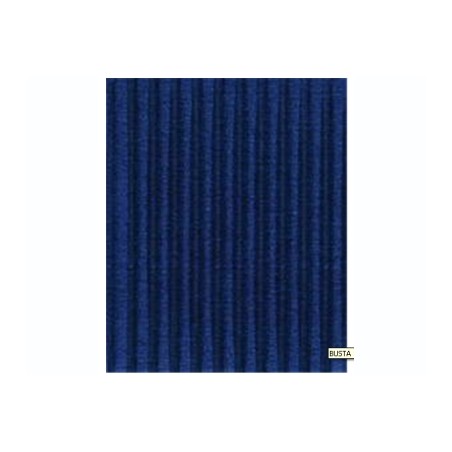 1 - Cartoncino Colorato Blu Ondulato Cannete' CWR - 50x70 Cm 10 pz 2206/2