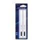 Refill per penna a sfera tipo Cross Niji, punta media, inchiostro blu, confezione da 2 pezzi - 61909