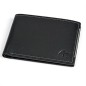 Portafoglio uomo Niji Tempora in pelle, 13x10 cm, colore nero - 65060 Portafoglio uomo Niji Tempora in pelle, 13x10 cm, colore nero - 65060