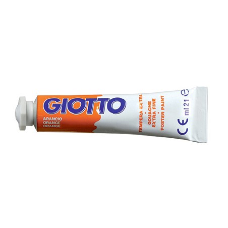 1 - FILA Colore a Tempera GIOTTO Tubetto 21 mL Arancio 05 3550