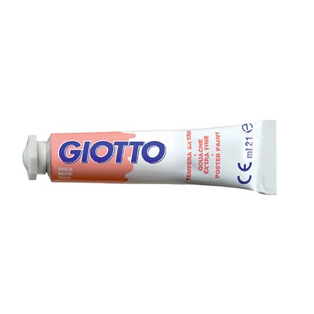 1 - FILA Colore a Tempera GIOTTO Tubetto 21 mL Rosa 06 3550