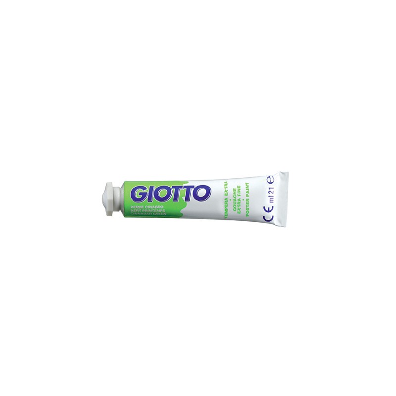 FILA Colore a Tempera GIOTTO Tubetto 21 mL Verde Cinabro 11 3550 FILA Colore a Tempera GIOTTO Tubetto 21 mL Verde Cinabro 11 3550