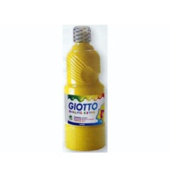1 - FILA Tempera Pronta GIOTTO Flacone da 500 mL Giallo 5328