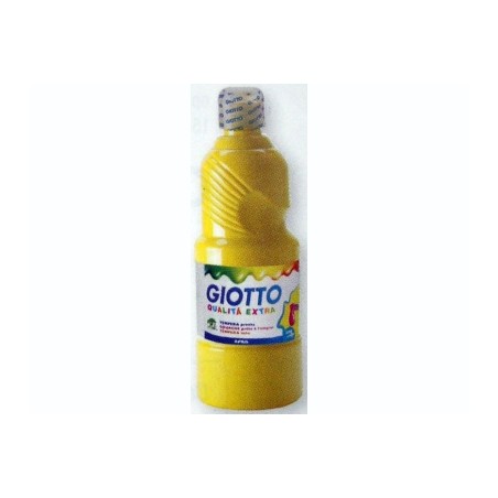 1 - FILA Tempera Pronta GIOTTO Flacone da 500 mL Giallo 5328