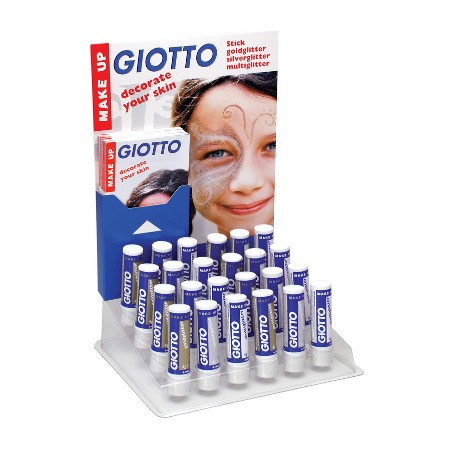 1 - FILA 24 PEZZI - GIOTTO MAKE UP EXPO STICK GLITTER 4703