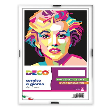 1 - CWR Cornice Day a giorno in crilex trasparente 30x40cm 11610/3040