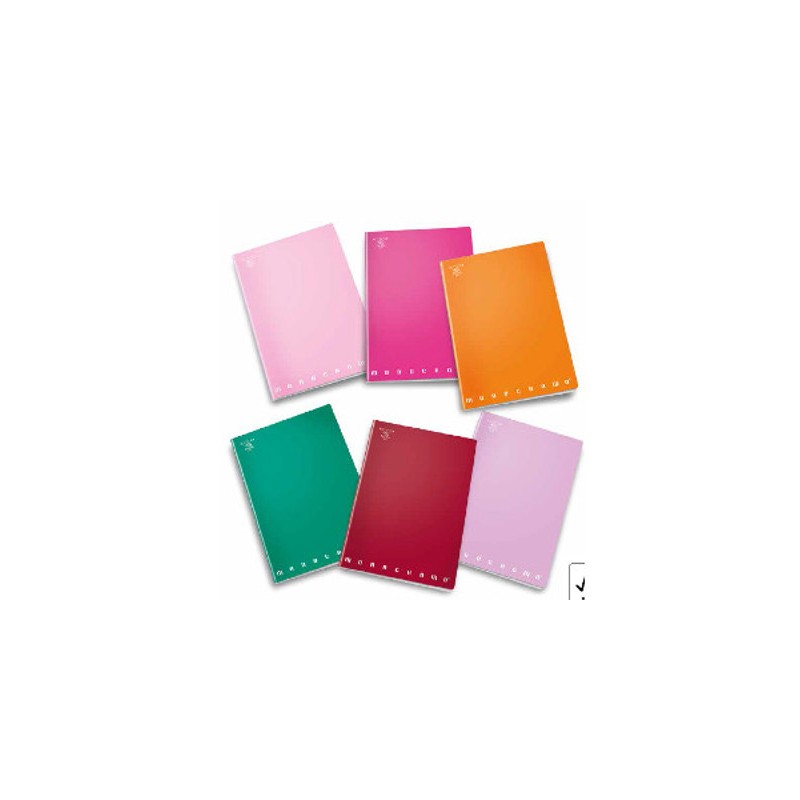 PIGNA Quaderno Maxi MONOCROMO Interno Bianco 21 fogli - Colori Assortiti 229887 PIGNA Quaderno Maxi MONOCROMO Interno Bianco 21 fogli - Colori Assortiti 229887