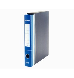 Registratore Esselte Essentials G74 con custodia, formato protocollo 23 x 33, dorso 5 cm, blu - 390774050