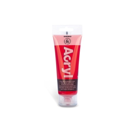 1 - MOROCOLOR PRIMO Tempera Acrilica Tubetto 75 mL Vermiglione 420TA75300
