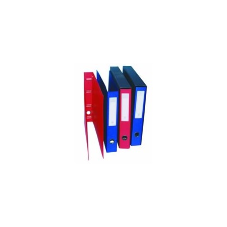 1 - ACCO Raccoglitore 4 anelli senza custodia 24x12 cm - Rosso