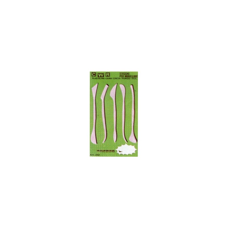CWR stecche per modellare plastilina, cera, creta, pongo e das, 5 pezzi CWR stecche per modellare plastilina, cera, creta, pongo e das, 5 pezzi