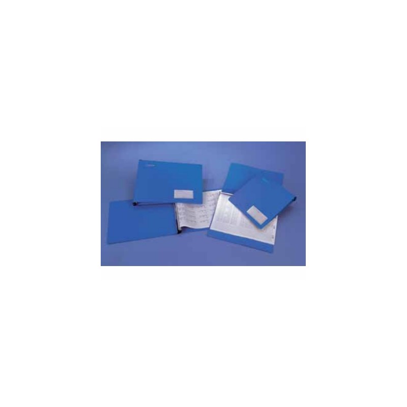 ACCO King Mec Mec Data portatabulati KM0892 ad aghi 37,5x12 cm dorso 12 cm rosso – confezione 10 pezzi