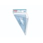 Arda coppia squadre da disegno UNI 45° e 60° 15 cm 70315SS Arda coppia squadre da disegno UNI 45° e 60° 15 cm 70315SS