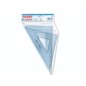 Arda coppia squadre da disegno UNI 45° e 60° 35 cm 70335SS