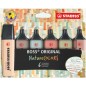 Stabilo Boss Original Nature Colors 6 evidenziatori colori naturali 70/6-2-2 Stabilo Boss Original Nature Colors 6 evidenziatori colori naturali 70/6-2-2