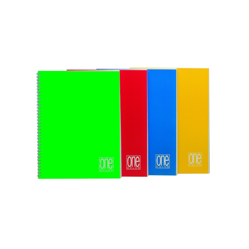 Blasetti One Color maxi quaderno con spirale A4 80 g 60 fogli rigatura 5M senza fori 1143 Blasetti One Color maxi quaderno con spirale A4 80 g 60 fogli rigatura 5M senza fori 1143