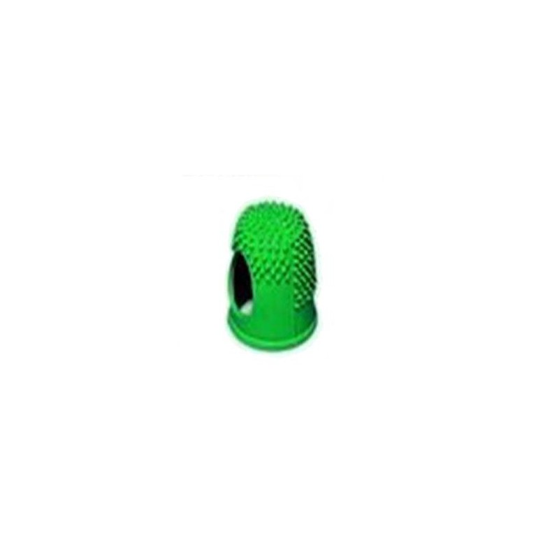 LEBEZ Ditale in gomma Laufer n.1 MM12 colore verde 77111 - Pz.10