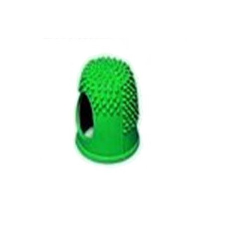 1 - LEBEZ Ditale in gomma Laufer n.5 MM22 colore verde 77511
