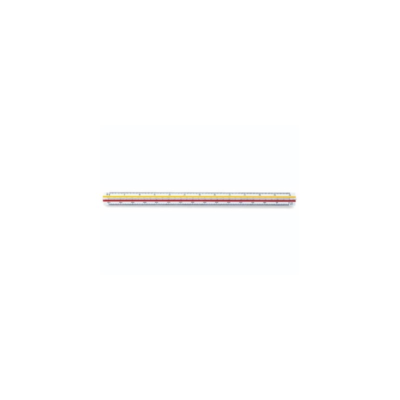 Arda scalimetro triangolare 30 cm uso arredamento scale 1:20-1:125 110 Arda scalimetro triangolare 30 cm uso arredamento scale 1:20-1:125 110