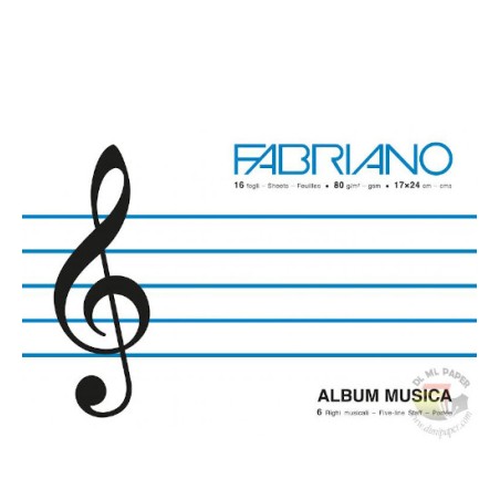 1 - ALBUM MUSICA FABRIANO 8 FG.17X24 19100379