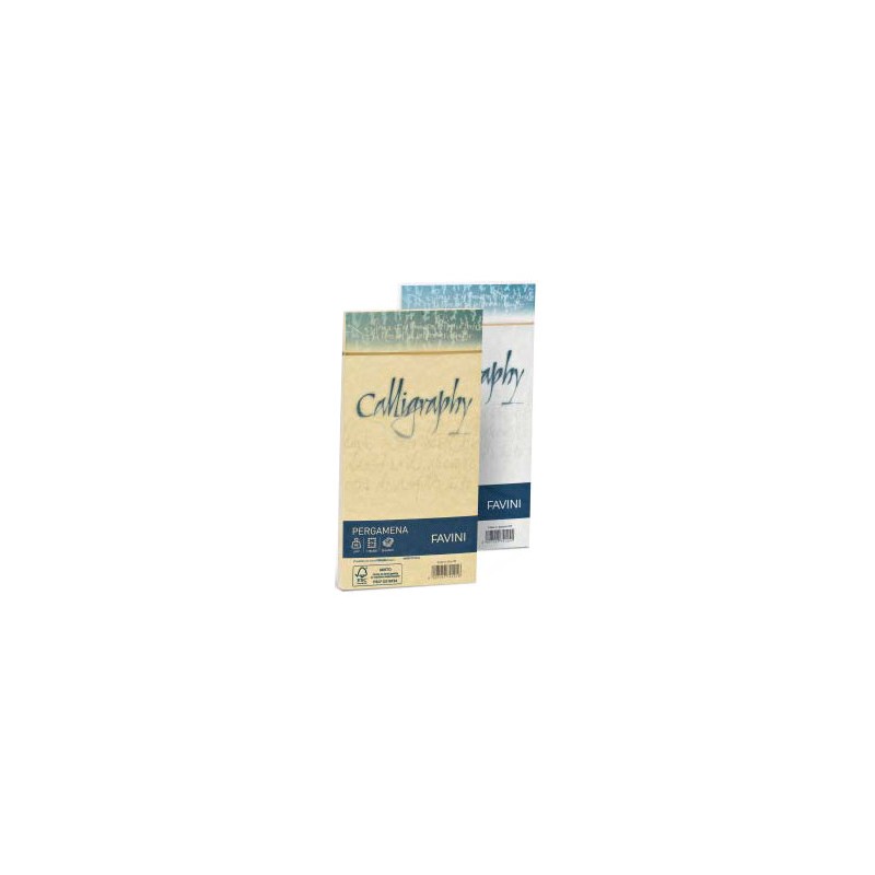 Buste calligraphy pergamena 110x220mm nocciola favini Conf. 25 90 grA57N203 Buste calligraphy pergamena 110x220mm nocciola favini Conf. 25 90 grA57N203
